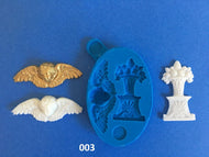 Vase + Angel Mold  by Michael Lewis-Anderson
