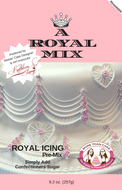 A Royal Mix, Royal Icing Pre-Mix 257g bag.