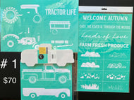Chalk Couture Silk Screen Bundle w/ one Truck