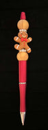 Gingerbread Man hand crafted Twist PEN