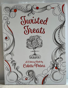 Twisted Treats a coloring book by Colette Peters